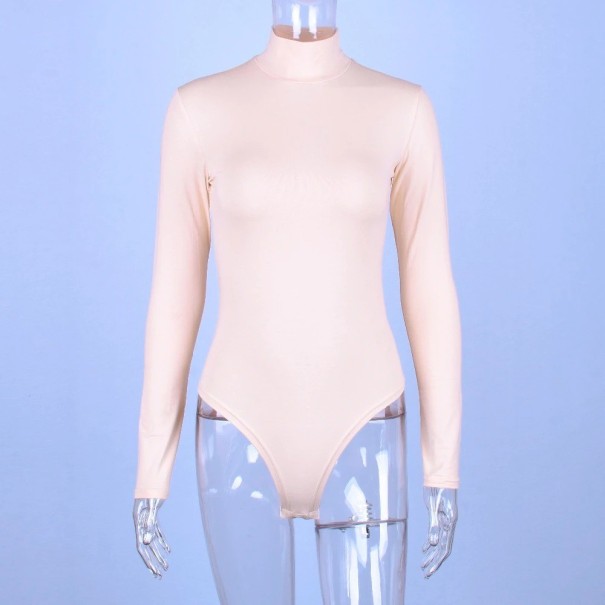 Damen-Body mit langen Ärmeln B682 creme M