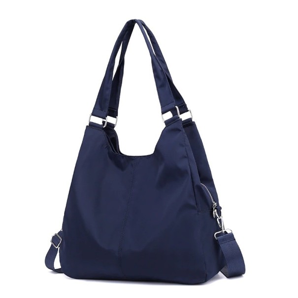 Damen-Canvas-Handtasche M1452 dunkelblau
