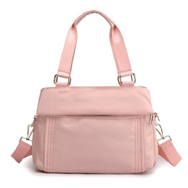 Damen-Canvas-Handtasche M1581 rosa