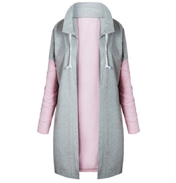 Damen-Cardigan P1400 grau XL