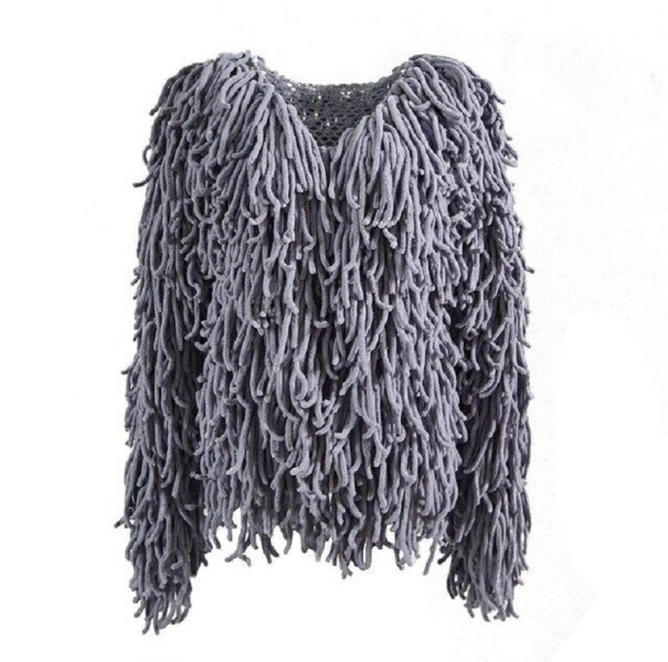 Damen-Cardigan P2068 grau M