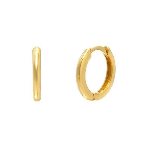 Damen-Creolen R55 golden 5
