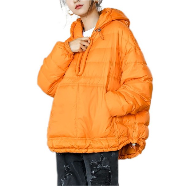 Damen-Daunenjacke P2469 orange M