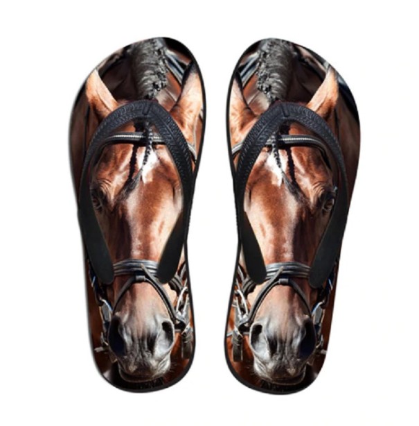 Damen-Flip-Flops mit Tiermotiv 39 3