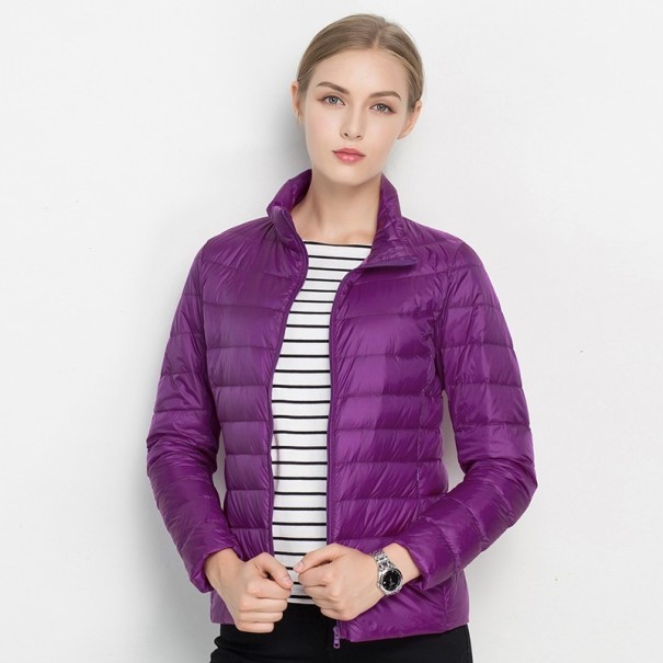 Damen Frühlings-/Herbstjacke J3252 lila L