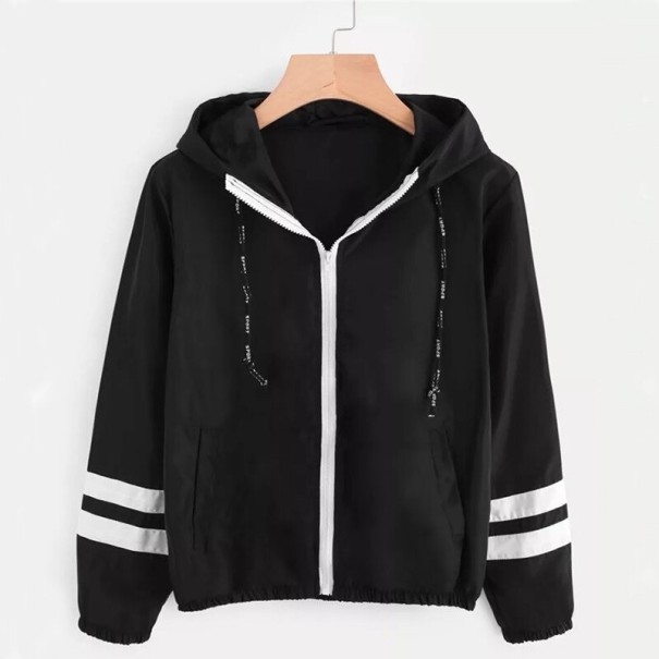 Damen-Frühlingsjacke P1380 schwarz L