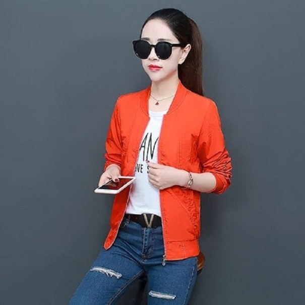 Damen Frühlingsjacke P1500 orange L