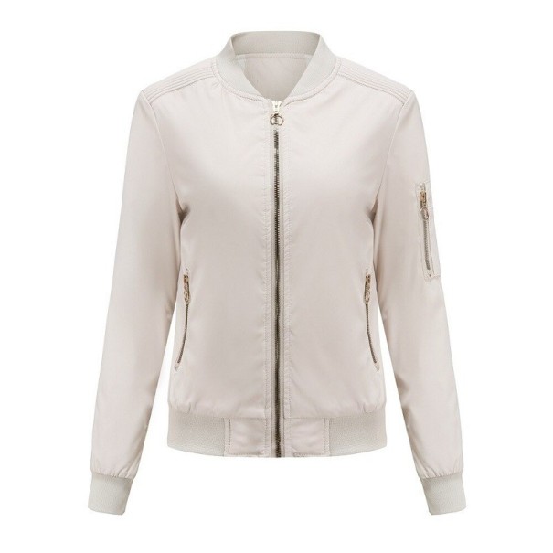 Damen-Frühlingsjacke P1723 creme L