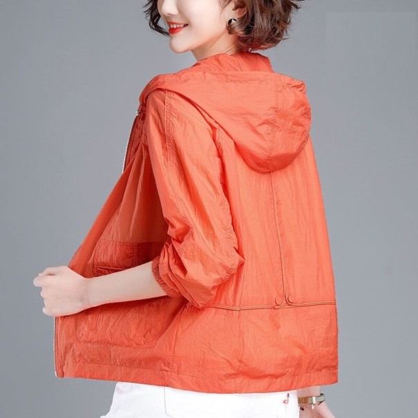 Damen-Frühlingsjacke P2123 orange L