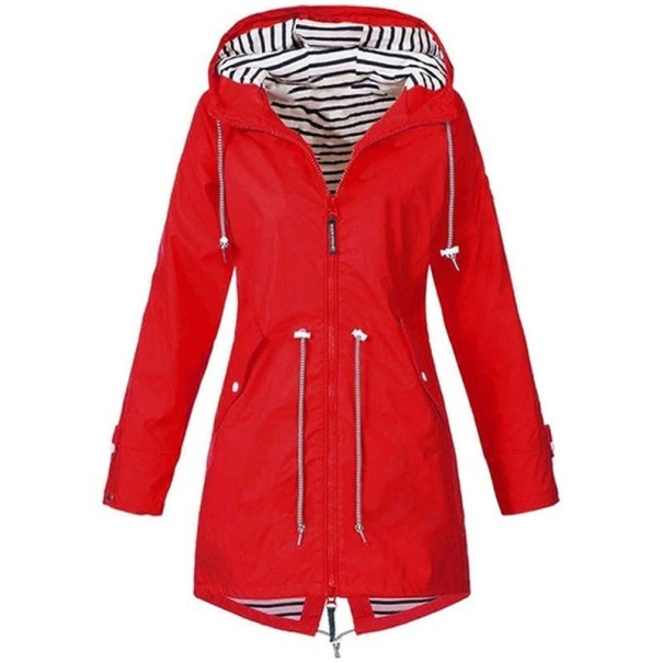 Damen Herbstjacke P1389 rot L