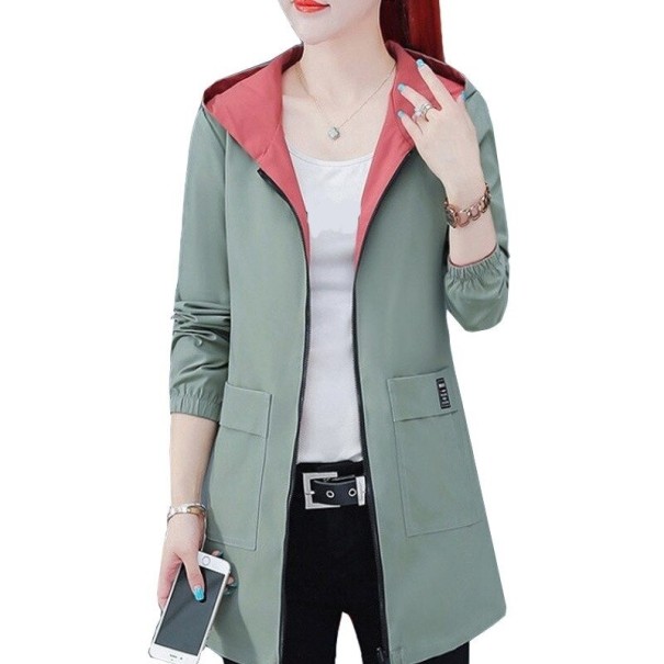 Damen Herbstjacke P1674 armeegrün S