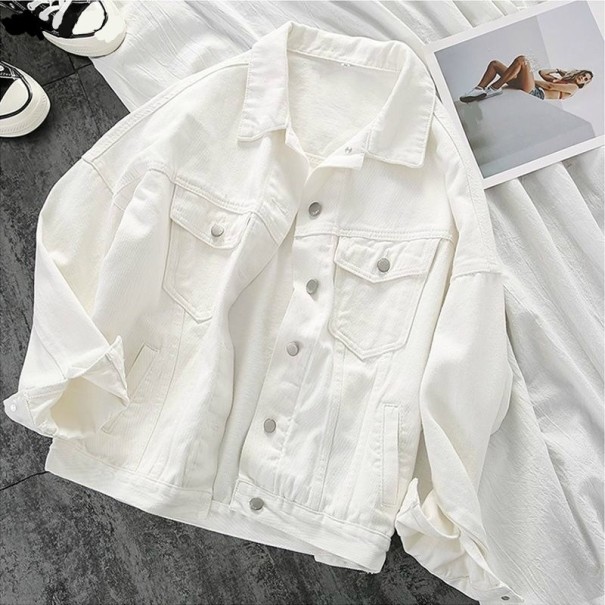 Damen-Jeansjacke P1413 weiß S