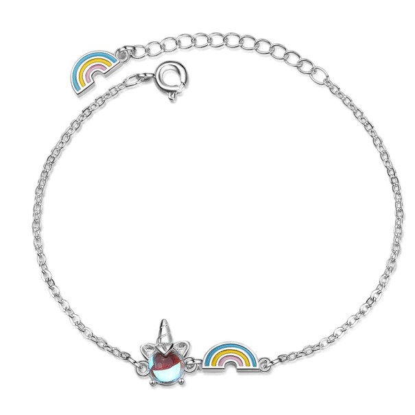 Damen Kettenarmband Einhorn 1