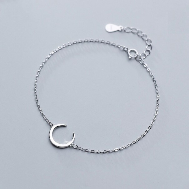 Damen-Kettenarmband mit Mond 1