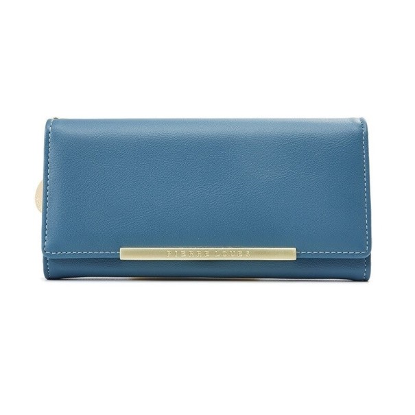 Damen-Lederbrieftasche M188 blau