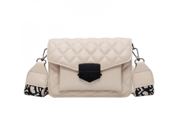 Damen-Lederhandtasche M1243 creme