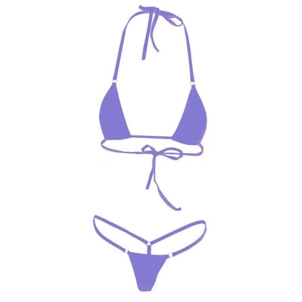 Damen-Micro-Bikini P399 lila