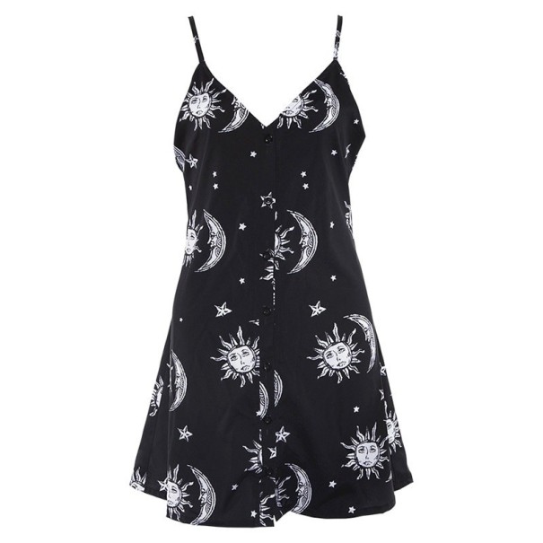 Damen-Minikleid mit Trägern XS