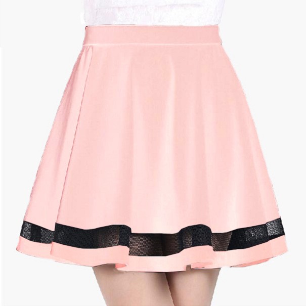 Damen-Minirock A1126 rosa S