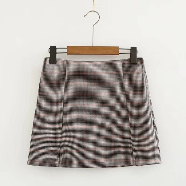 Damen-Minirock mit Schlitz G32