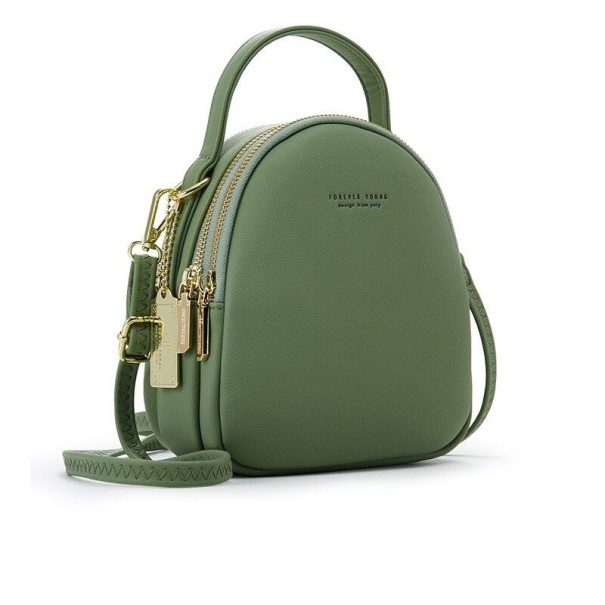 Damen-Minirucksack E614 armeegrün