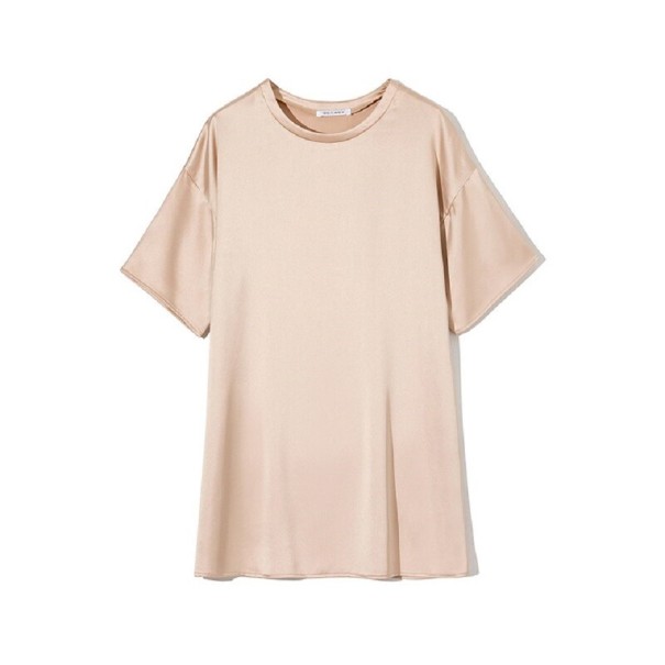 Damen-Oversize-T-Shirt A1330 beige L