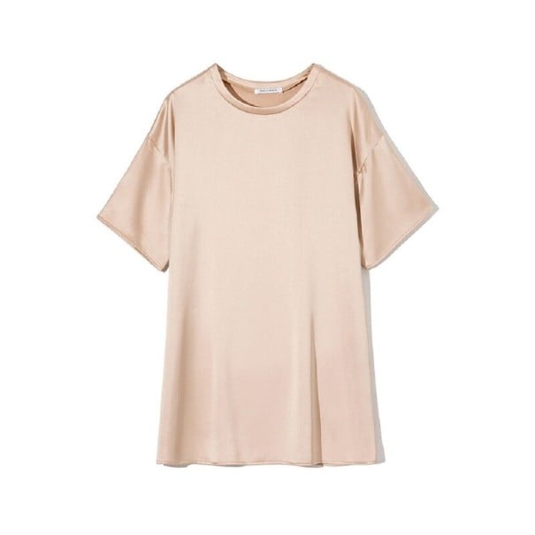 Damen-Oversize-T-Shirt A1330 beige S