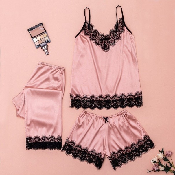 Damen-Pyjama-Set P2727 rosa M