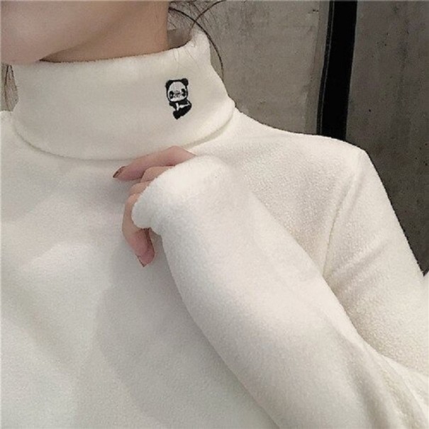Damen-Rollkragenpullover A2322 weiß S