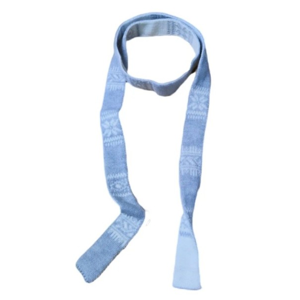 Damen Schal 135–175 cm Einfarbiger Acrylschal mit einfachem Muster Wärmendes elegantes Accessoire für Herbst und Winter Bequemer modischer Schal für jeden Tag grau