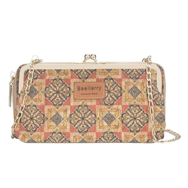 Damen-Schulterbrieftasche aus Leder M159 19