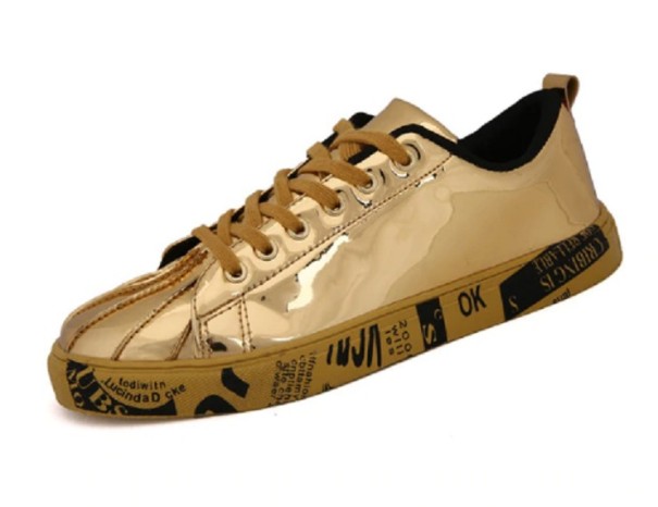 Damen-Sneaker golden 41