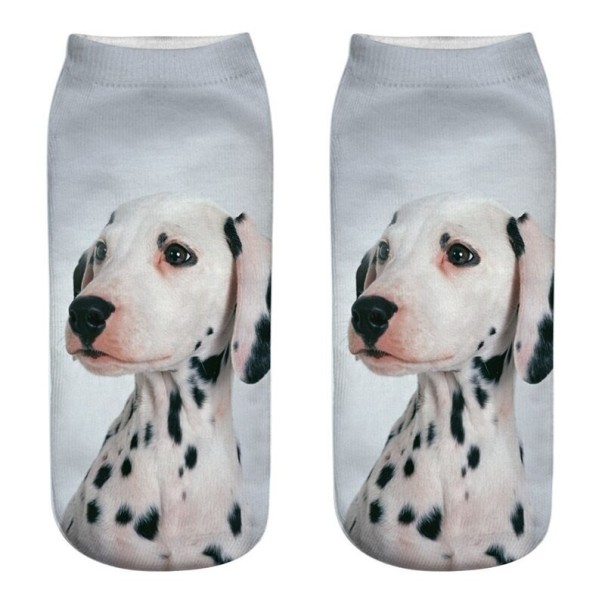 Damen-Socken mit Hund A667 8