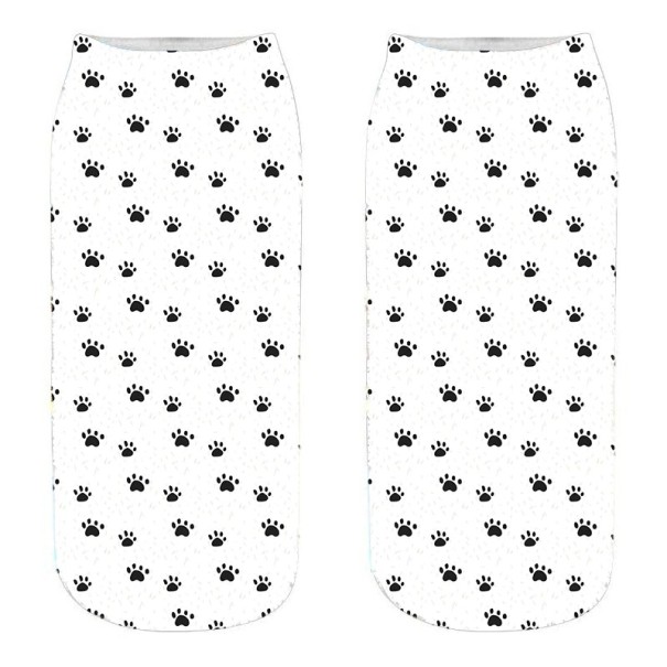 Damen-Socken mit Katzen A665 12