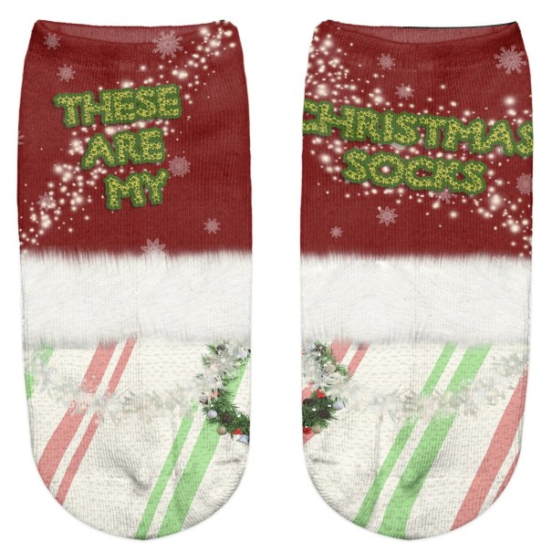 Damen-Socken – Weihnachtsmotiv 10
