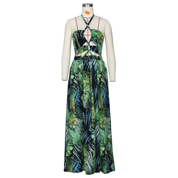 Damen-Sommerkleid P505 S