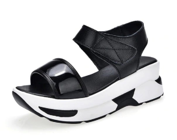 Herren Outdoor Sport Sandalen, Leichte Leder-Trekki Produktbild-Vorschau 10