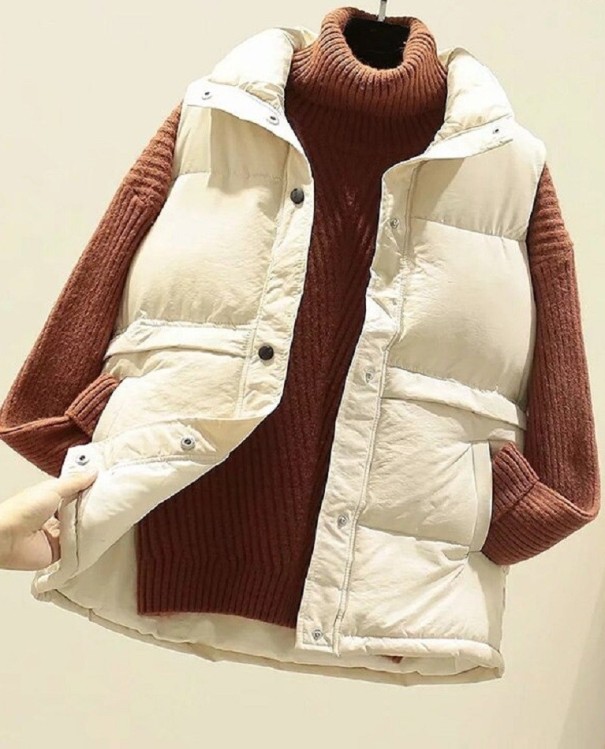 Damen-Steppweste A1824 beige XL