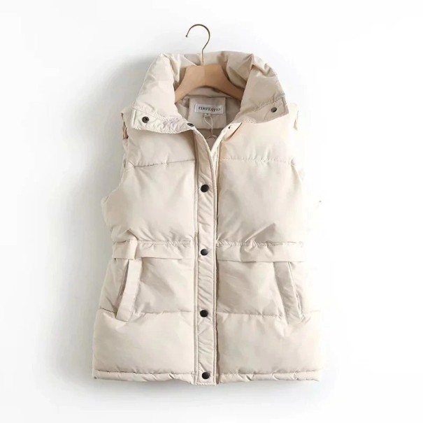 Damen-Steppweste P1329 beige S