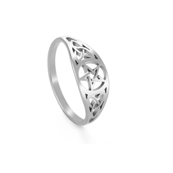 Damen-Sternring D2995 silbern 6