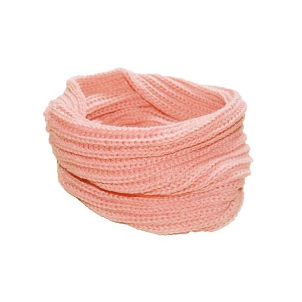 Damen-Strickhalstuch J845 rosa