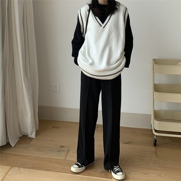 Damen-Strickweste P1335 weiß M