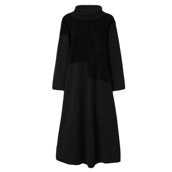 Damen-Sweatkleid B41 schwarz XXL