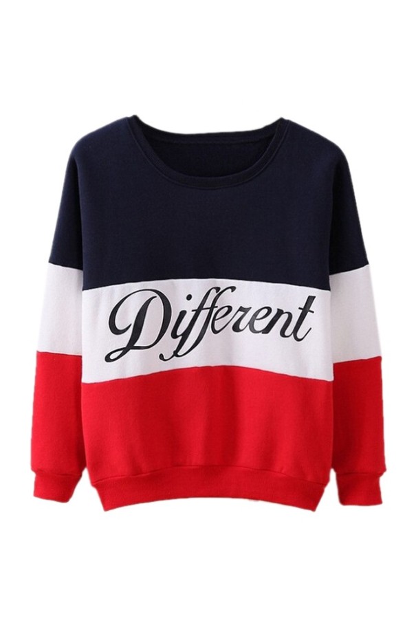 Damen-Sweatshirt Different J1670 rot S