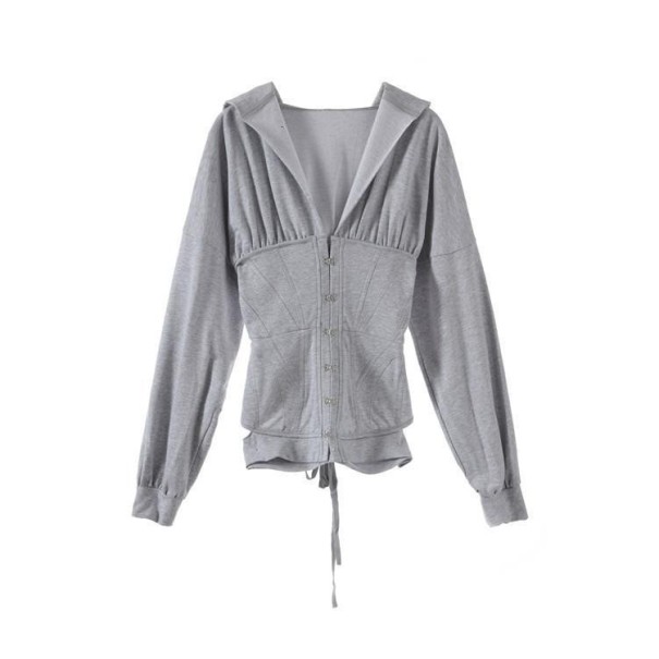 Damen-Sweatshirt in Grau XS