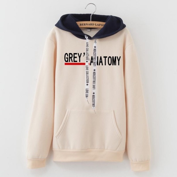 Damen-Sweatshirt mit A43-Aufdruck beige S