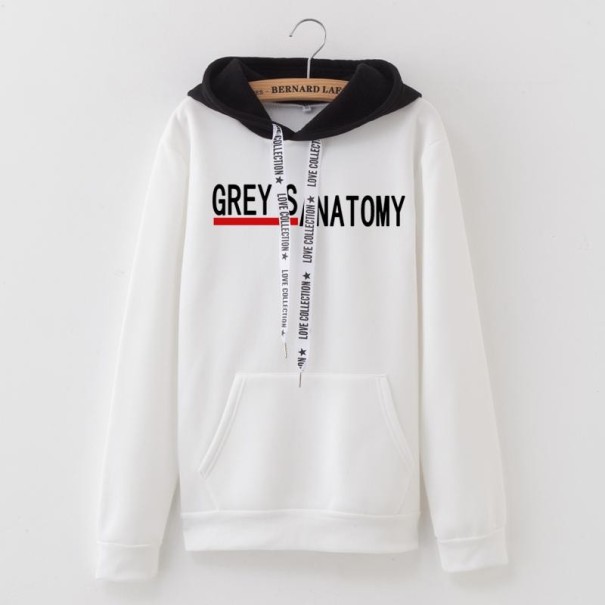 Damen-Sweatshirt mit A43-Aufdruck weiß M