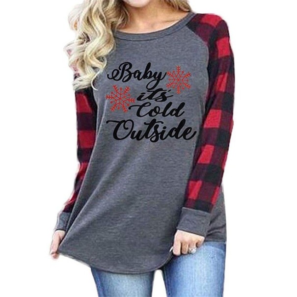 Damen-Sweatshirt mit B13-Aufdruck XS