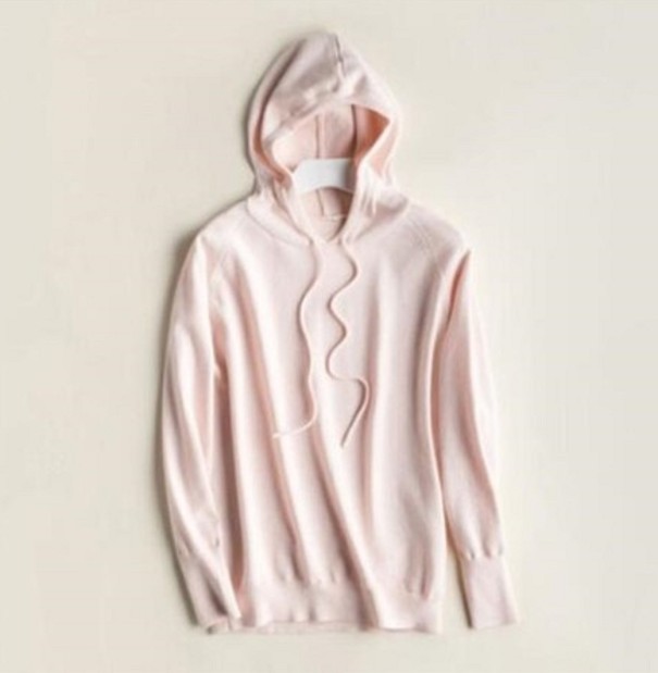 Damen-Sweatshirt mit Kapuze G289 rosa L