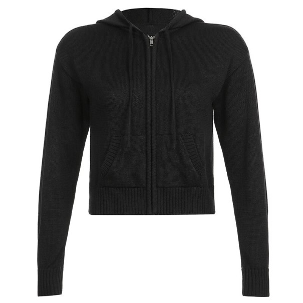 Damen-Sweatshirt P1749 schwarz S